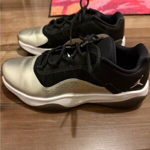 Jordan Black and Silver Athletic Shoes - Women’s size 9